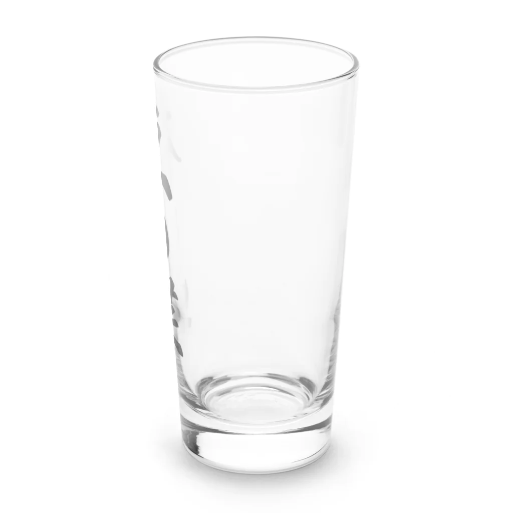 着る文字屋の夜の蝶 Long Sized Water Glass :right