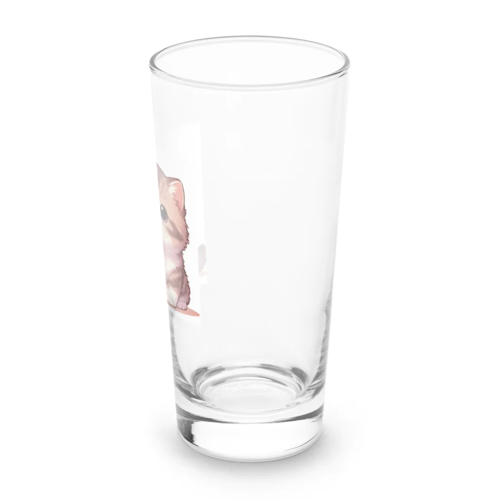 シマのかわいい子猫の兄弟 Long Sized Water Glass :right