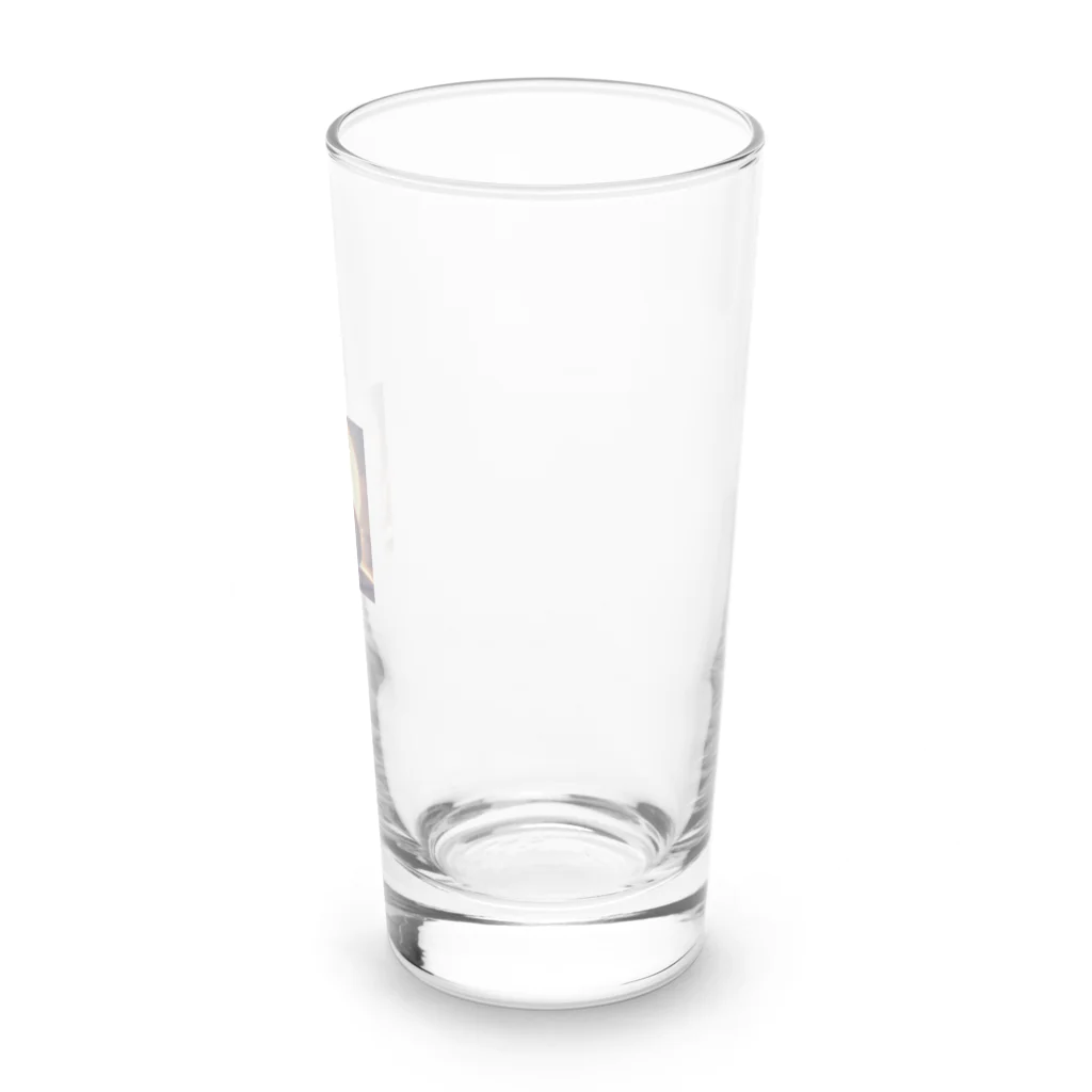 動物の花園　猫メロンのわんわんブ〜 Long Sized Water Glass :right