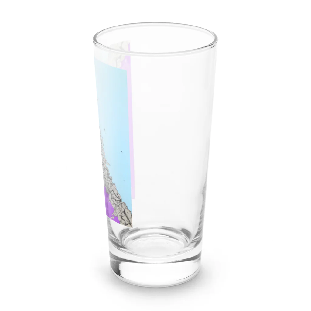 BEYOND_BEYONDの紫浄土 Long Sized Water Glass :right