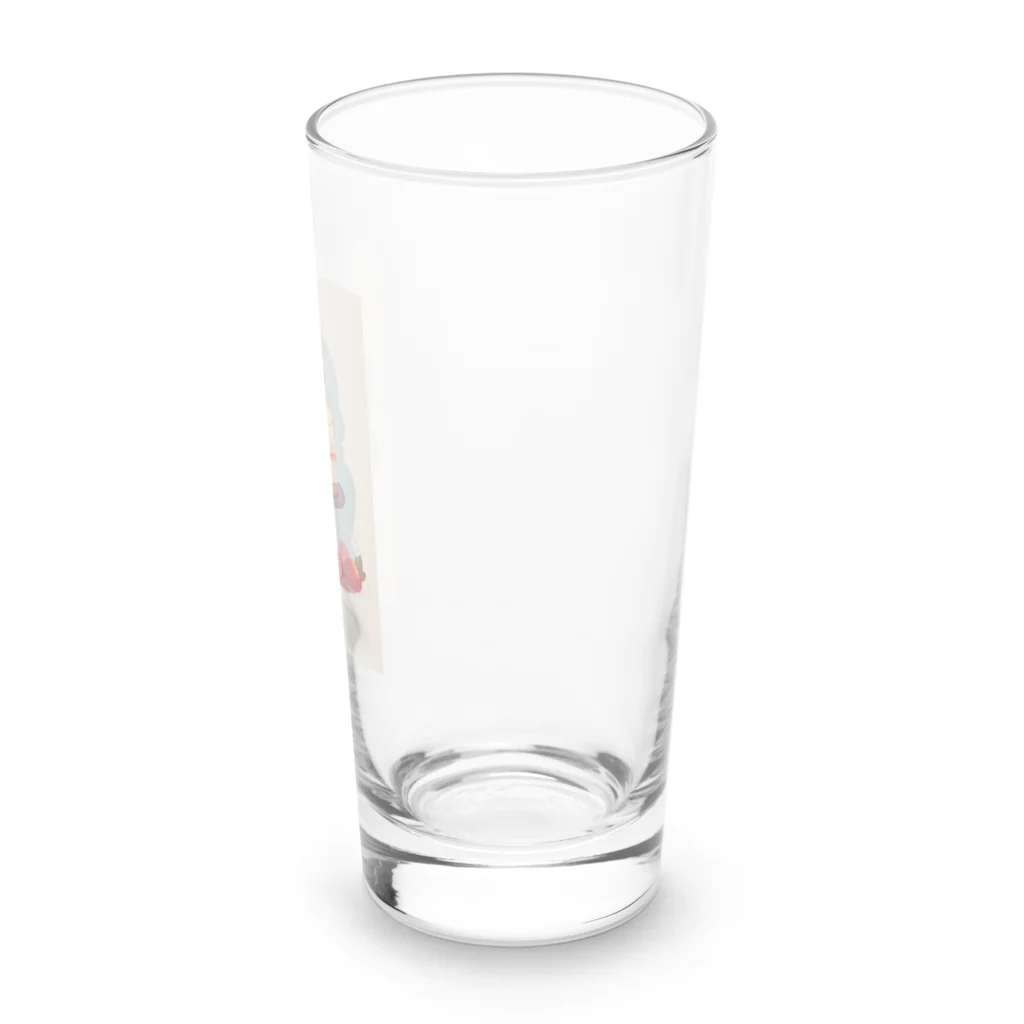 yasuoceanのケーキイラスト Long Sized Water Glass :right