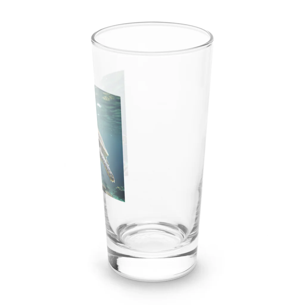 MK76のウミガメ Long Sized Water Glass :right