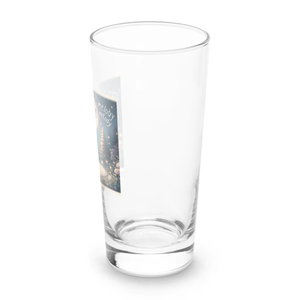 Yuya-Naganoの満月に吠える子供の狼 Long Sized Water Glass :right