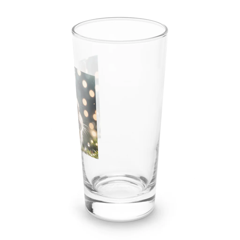 atto_usagiのクリスタルウィンクうさぎ Long Sized Water Glass :right