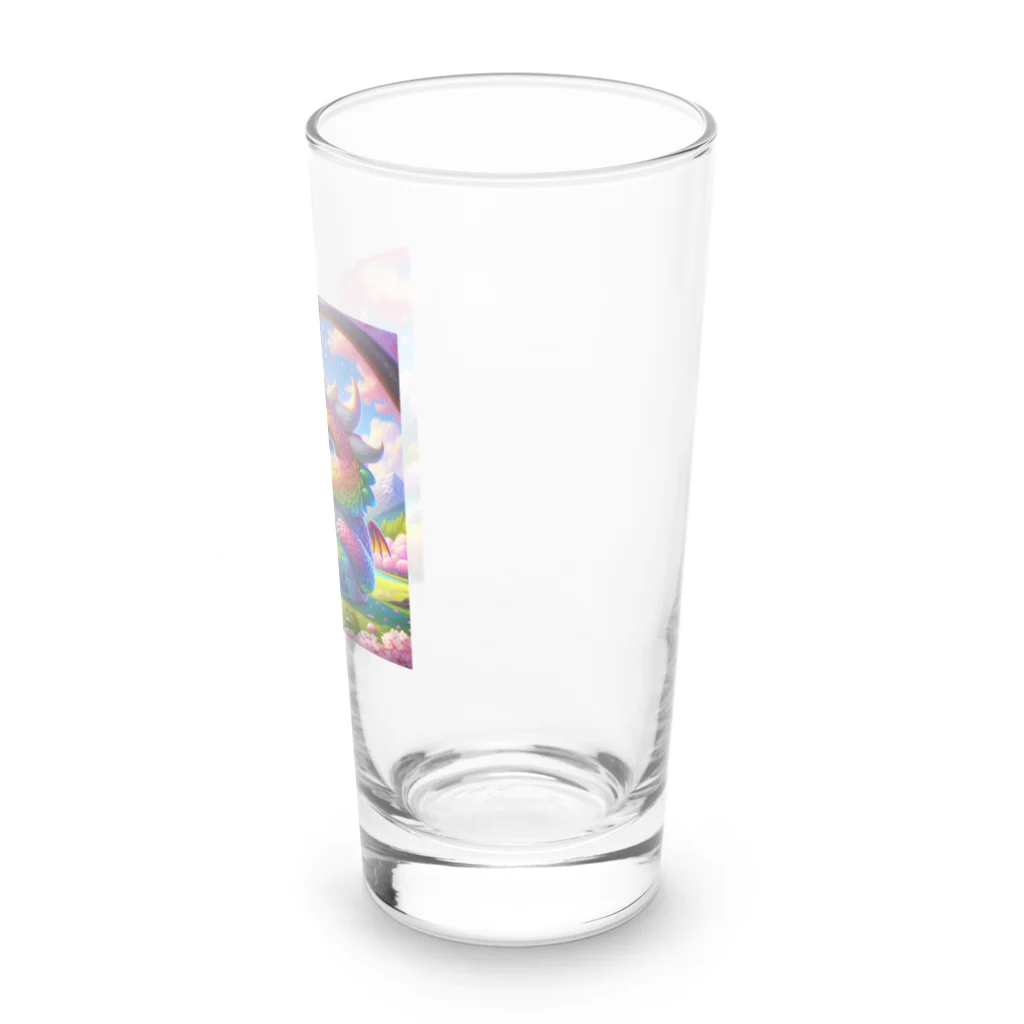 ふわもこパラダイスのルミナリア Long Sized Water Glass :right