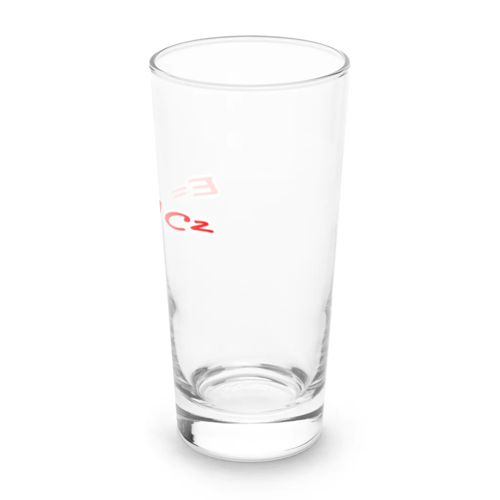 にゃんこ王子のにゃんこ王子 E=MC² Long Sized Water Glass :right