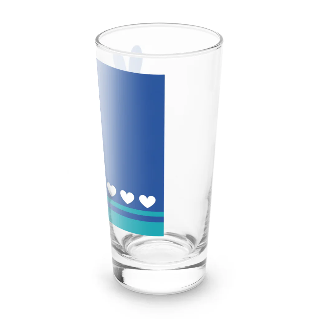 おはよう♥レオとニコの不思議のうささん Long Sized Water Glass :right