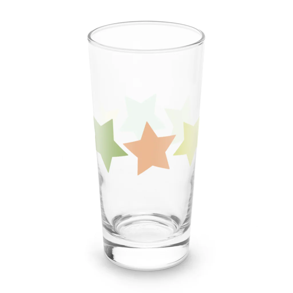 つきしょっぷのくすみカラーの星 Long Sized Water Glass :right