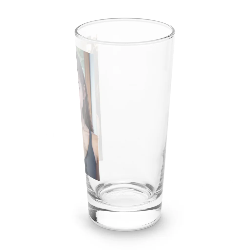 ai美女ショップの美人OLあかねちゃん Long Sized Water Glass :right