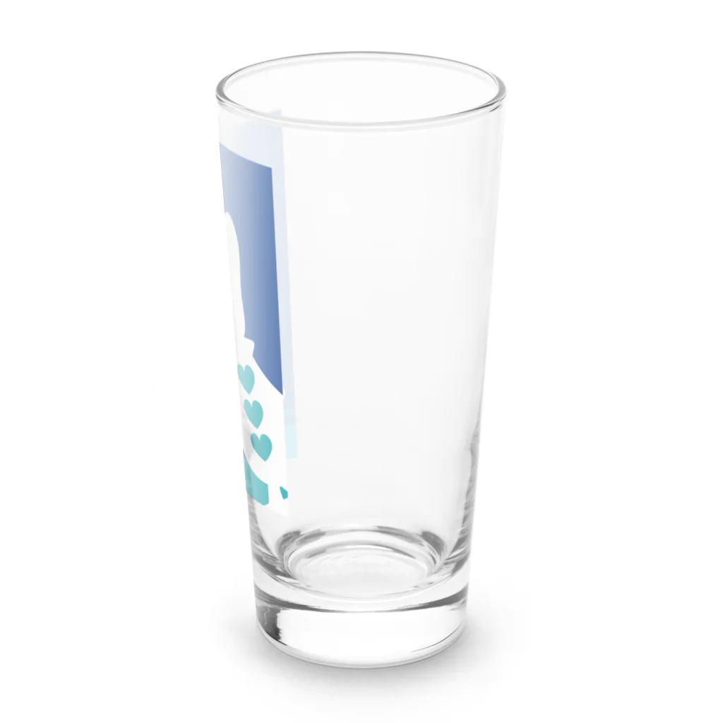 おはよう♥レオとニコの不思議のうささん Long Sized Water Glass :right