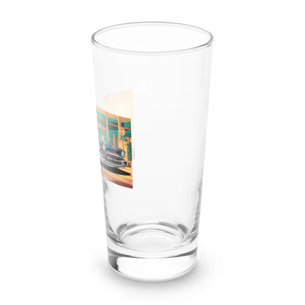 mochika21のレトロな車 Long Sized Water Glass :right