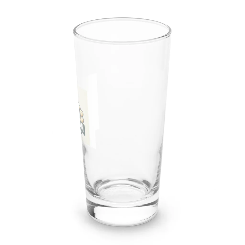 juten8の鶏肉チップスのロゴ Long Sized Water Glass :right