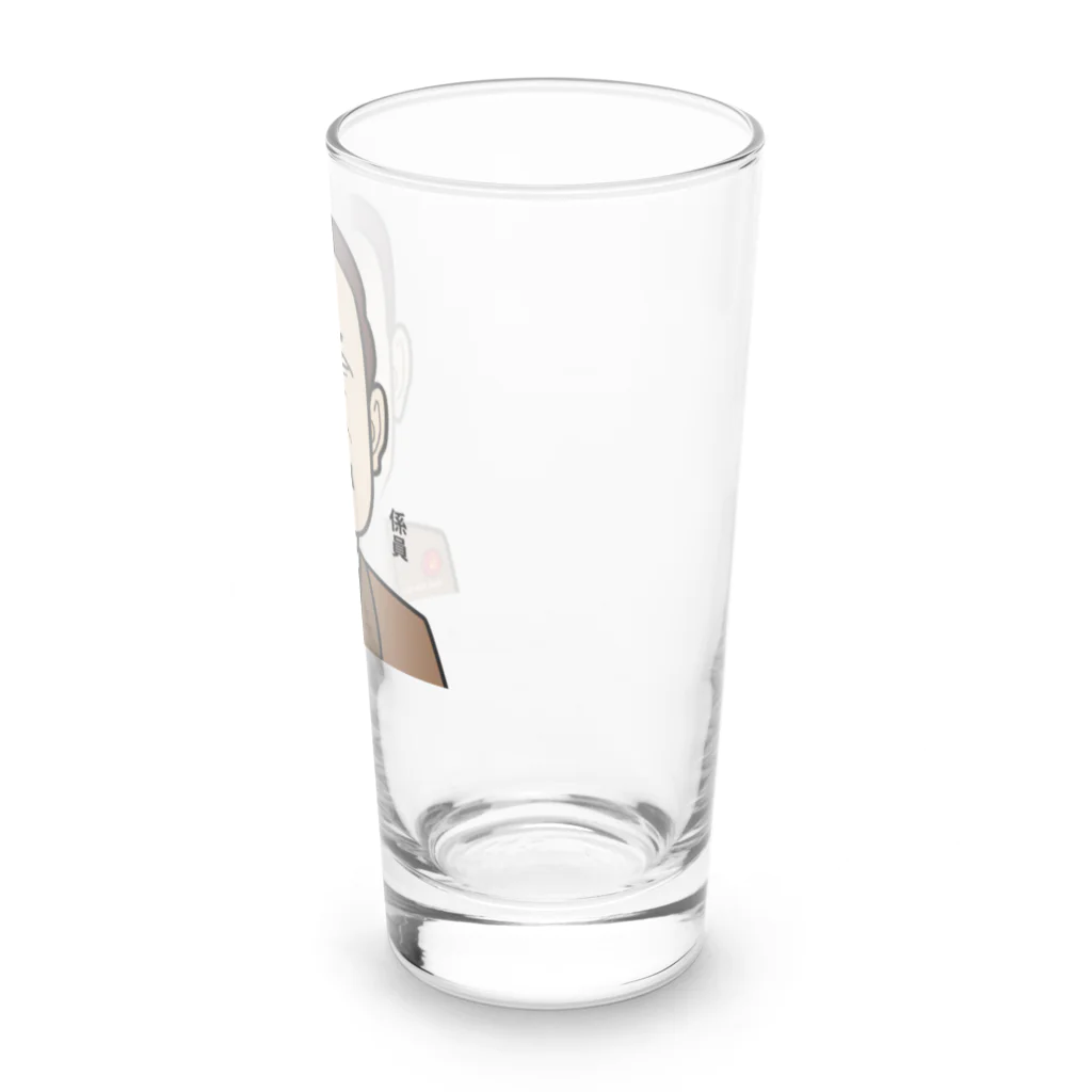 B-catのだじゃれ偉人シリーズ「ガガーリン」 Long Sized Water Glass :right