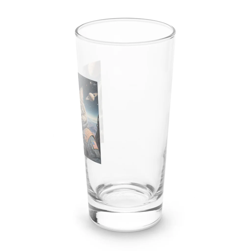 roogerの宇宙猫1 Long Sized Water Glass :right