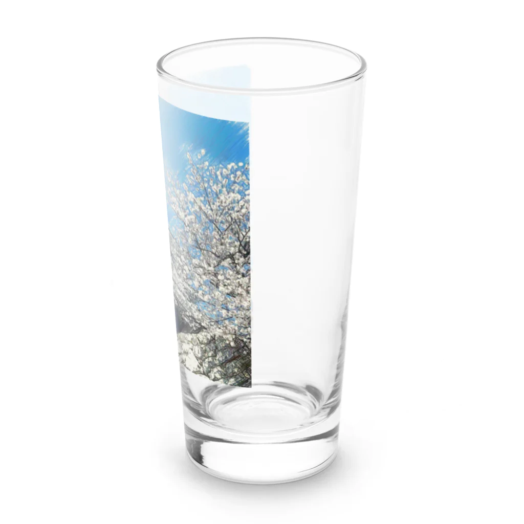 ピヨるっちの【浜松城】フォトアート Long Sized Water Glass :right