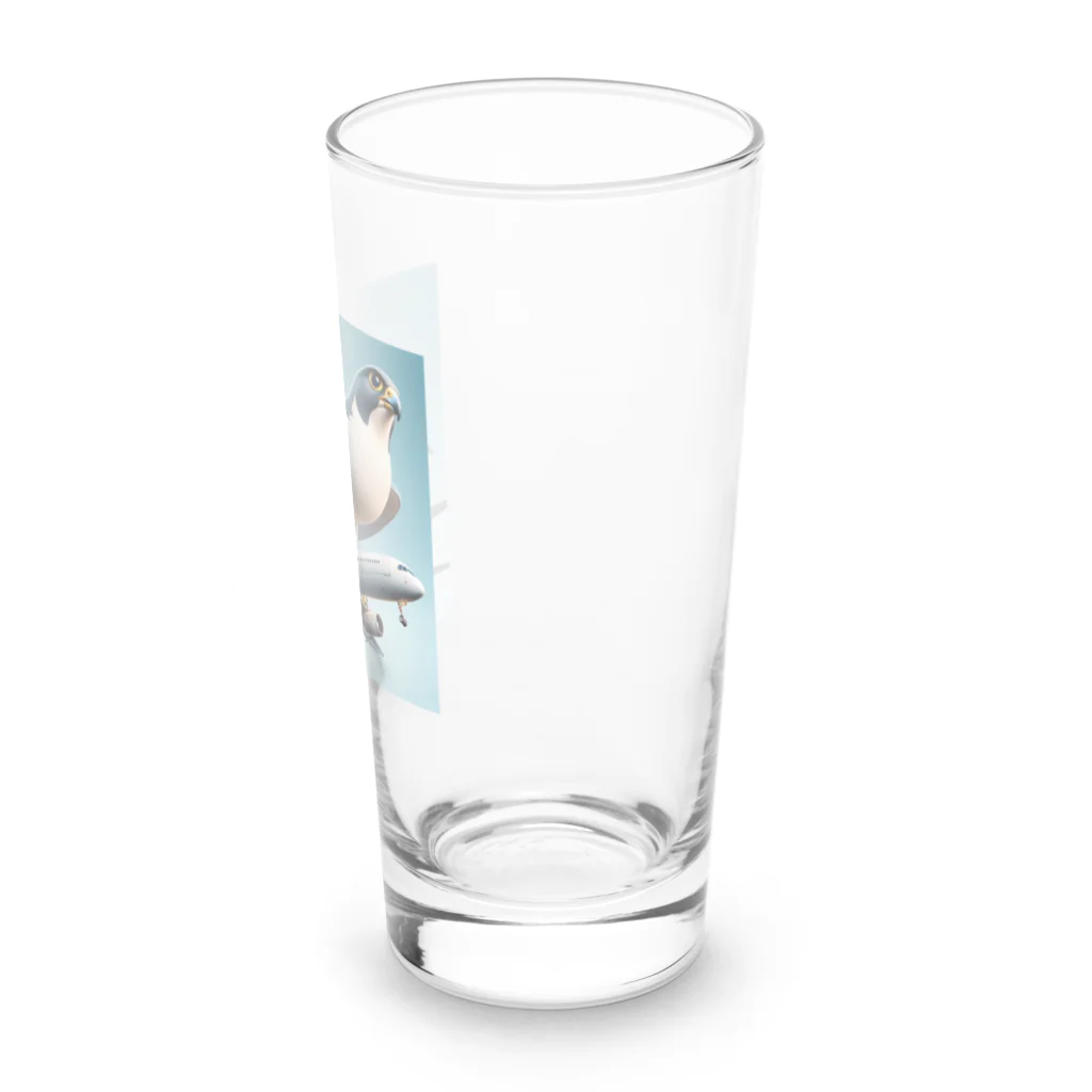 strange life of animalsの優雅な空の旅 Long Sized Water Glass :right