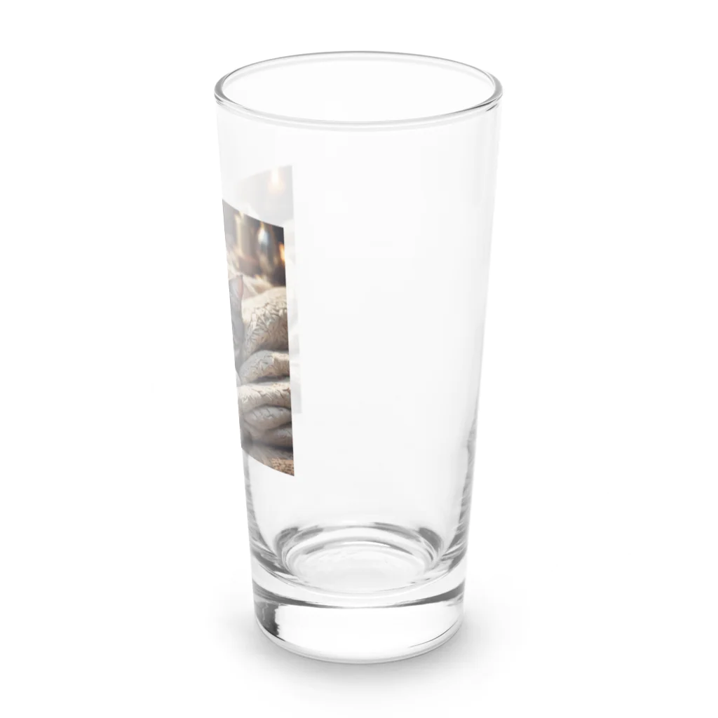 Ten117の眠たい猫 Long Sized Water Glass :right