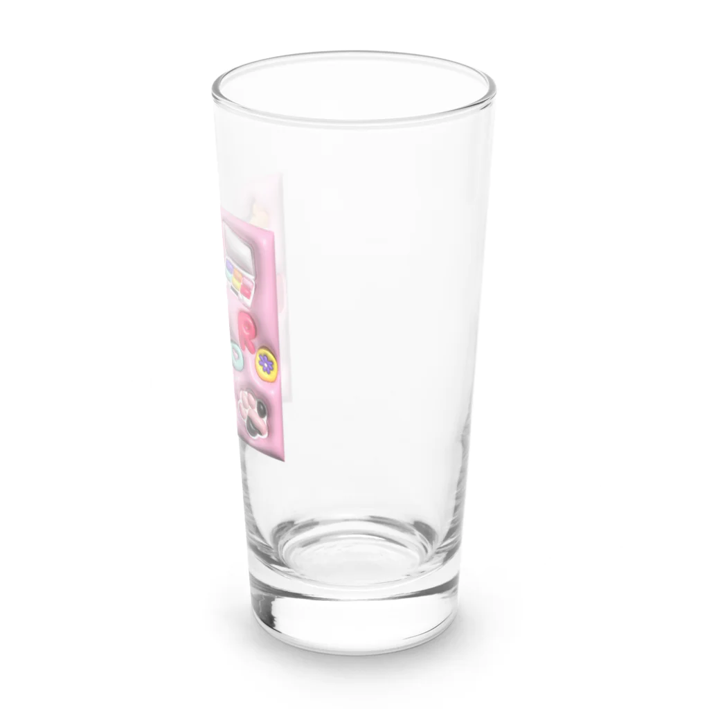 そぼろのプリント屋さんのナビコロリ Long Sized Water Glass :right