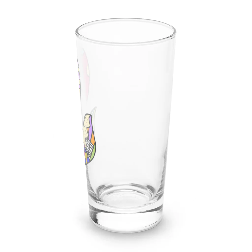 maru houseのカラフル🌈チューリップ Long Sized Water Glass :right