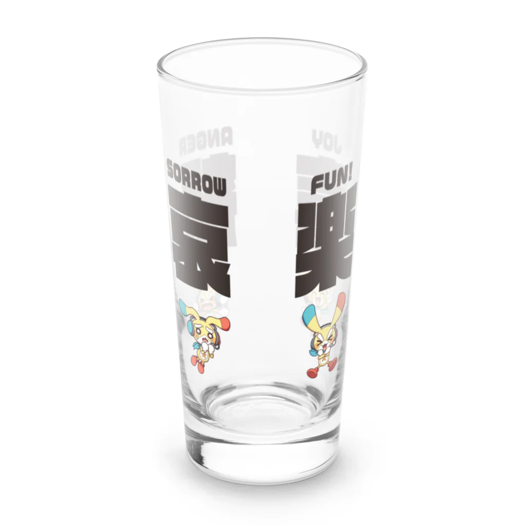 Peketsの【ペケッツ】喜怒哀楽ペケッツ Long Sized Water Glass :right