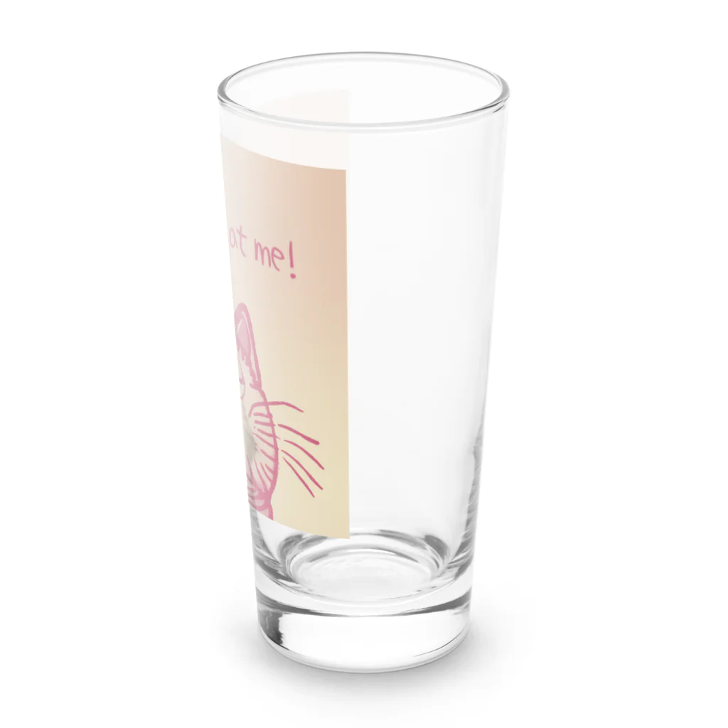 らうんじのコッチミンナネコ Long Sized Water Glass :right