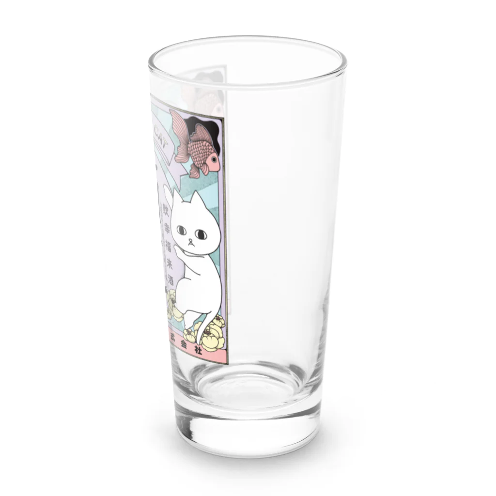 フクモトエミのねこさけ / ゆめかわ Long Sized Water Glass :right