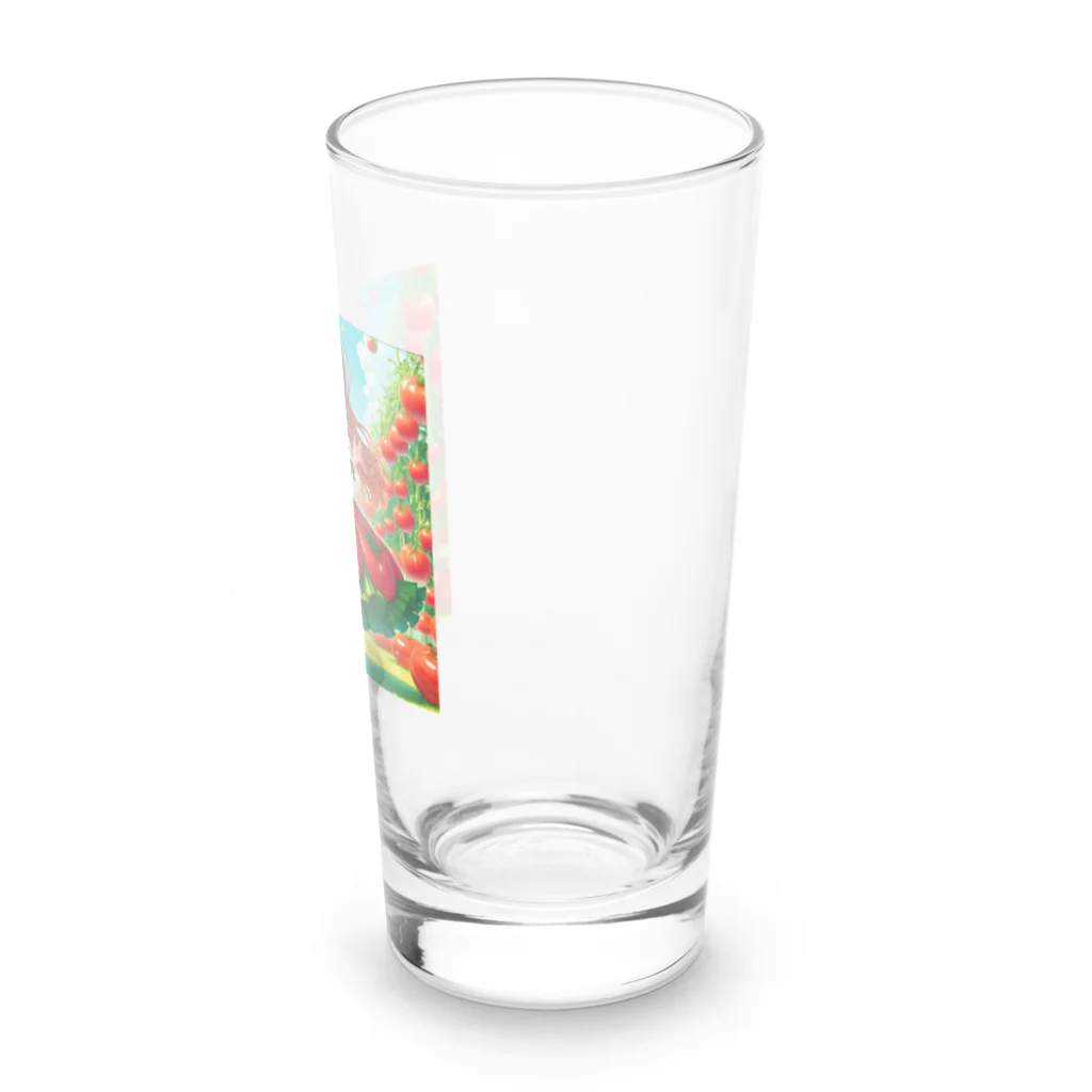 bottaの可愛い、トマト、リコピン Long Sized Water Glass :right