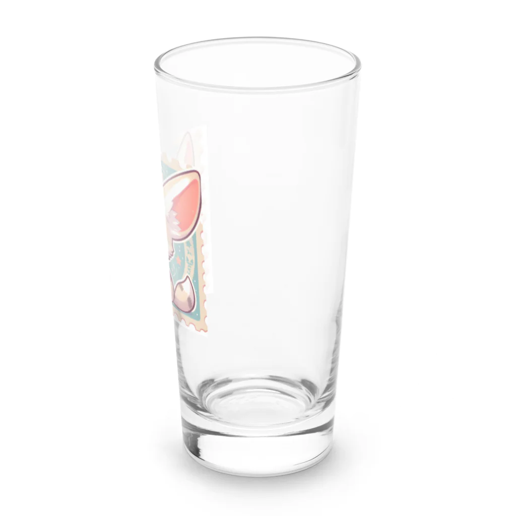 ゆうちゃんNFTいいねの耳長が可愛いフェネックちゃん Long Sized Water Glass :right