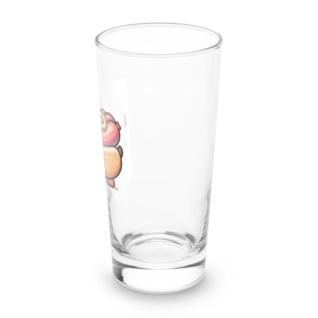 ドッくんショップのホットドッくん Long Sized Water Glass :right