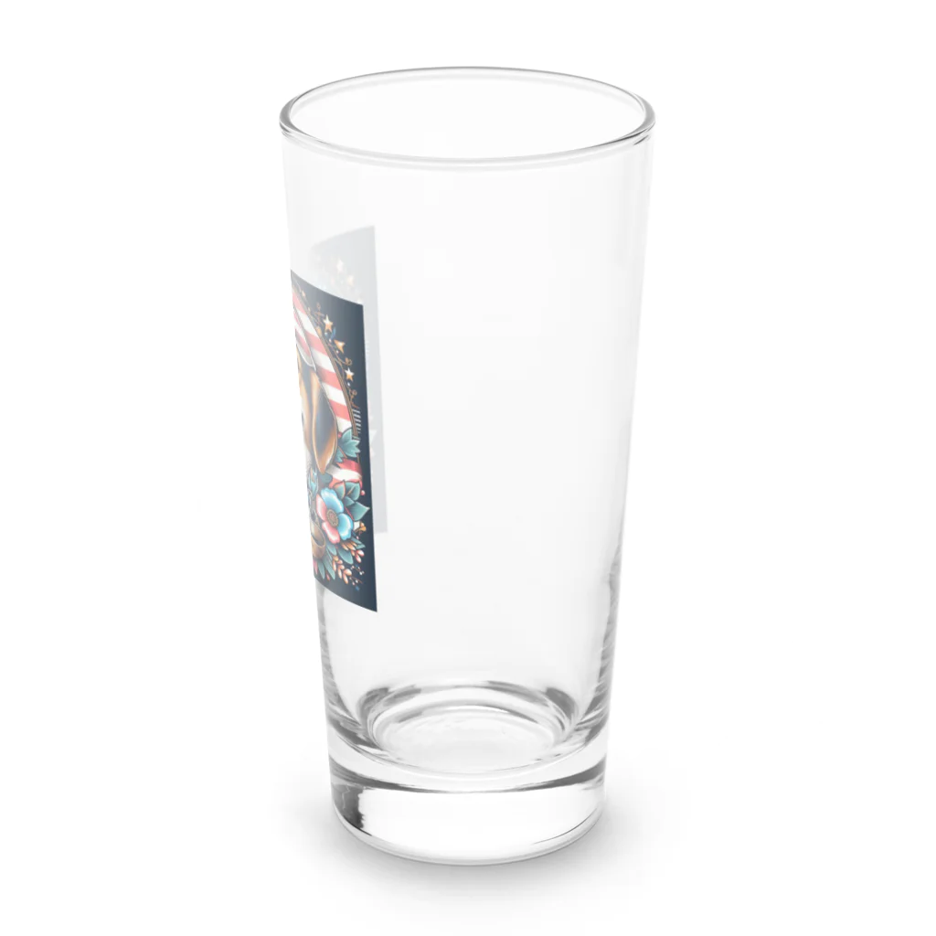 a.t.storeのアメリカンな犬 Long Sized Water Glass :right