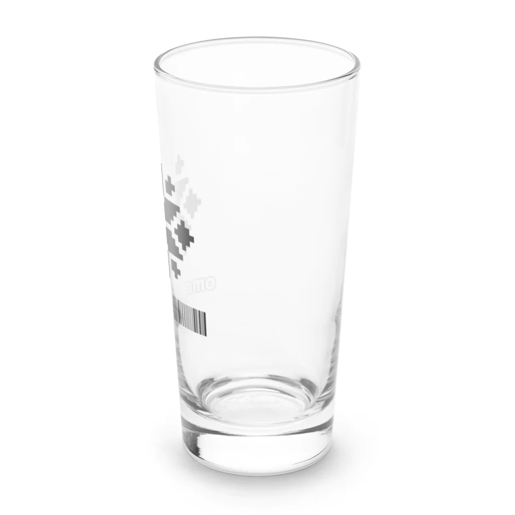 おもちショップの雪のドット結晶 Long Sized Water Glass :right