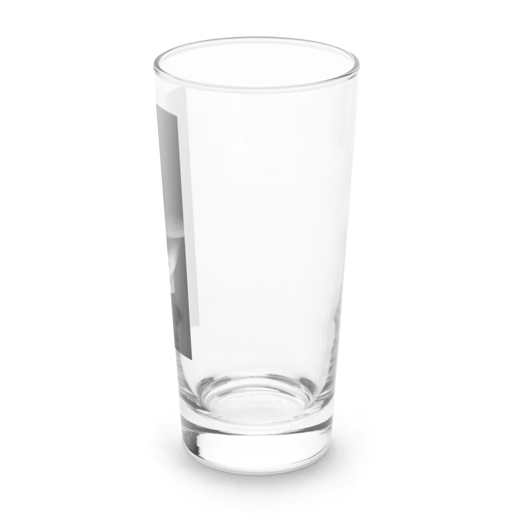 ニゴ猫　shopのLady BLACK Long Sized Water Glass :right