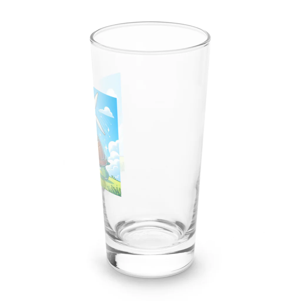 カメ好き屋のかめさん Long Sized Water Glass :right