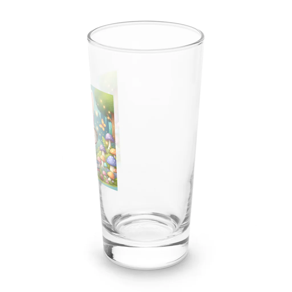 denyo dreamのウサギのアマリリス Long Sized Water Glass :right