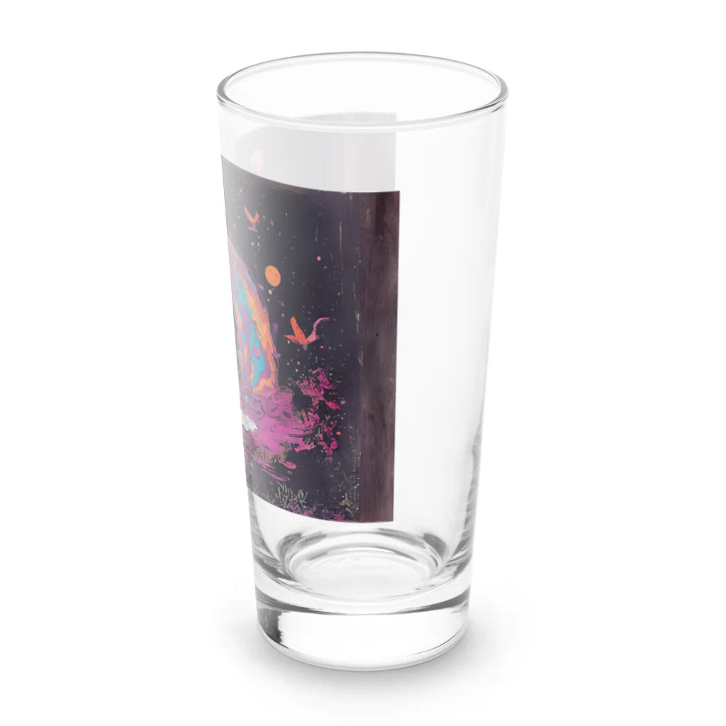 サイケデリックえりの美しき花嫁 Long Sized Water Glass :right