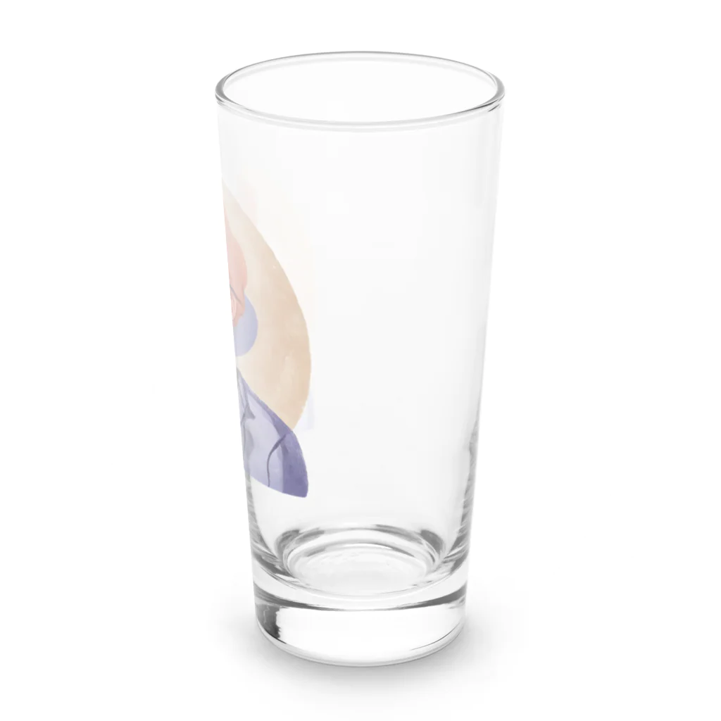 変わり者の集まりのおしゃれな田舎のおじさん Long Sized Water Glass :right