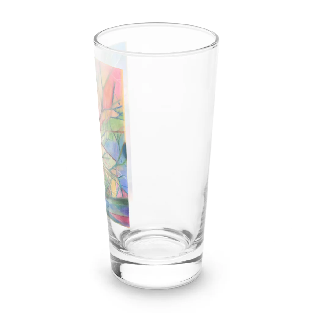 ateliershirabeのステンドグラスアート Long Sized Water Glass :right