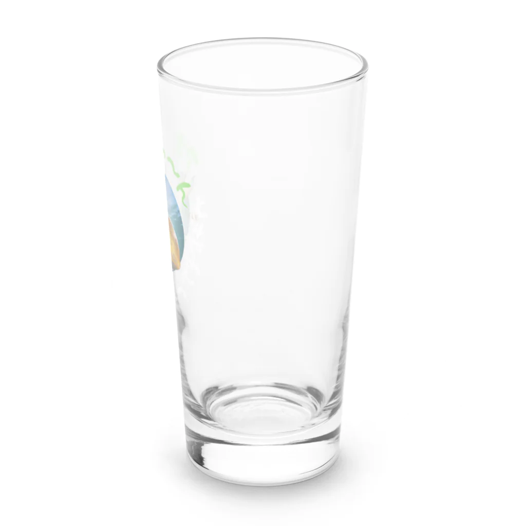 Yanjiisのアオリちゃん　標準語 Long Sized Water Glass :right