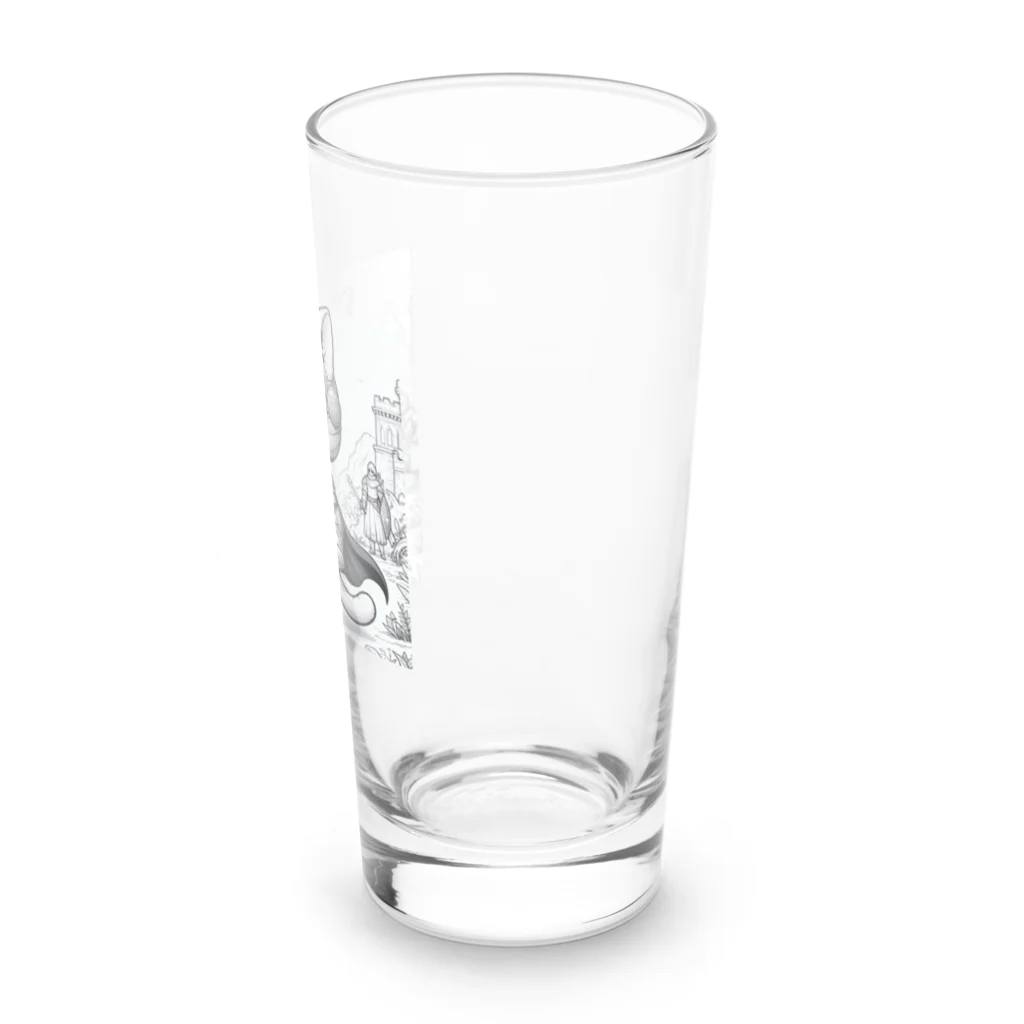 われらちきゅうかぞくのナイト キャッツ(Knight Cats) Long Sized Water Glass :right