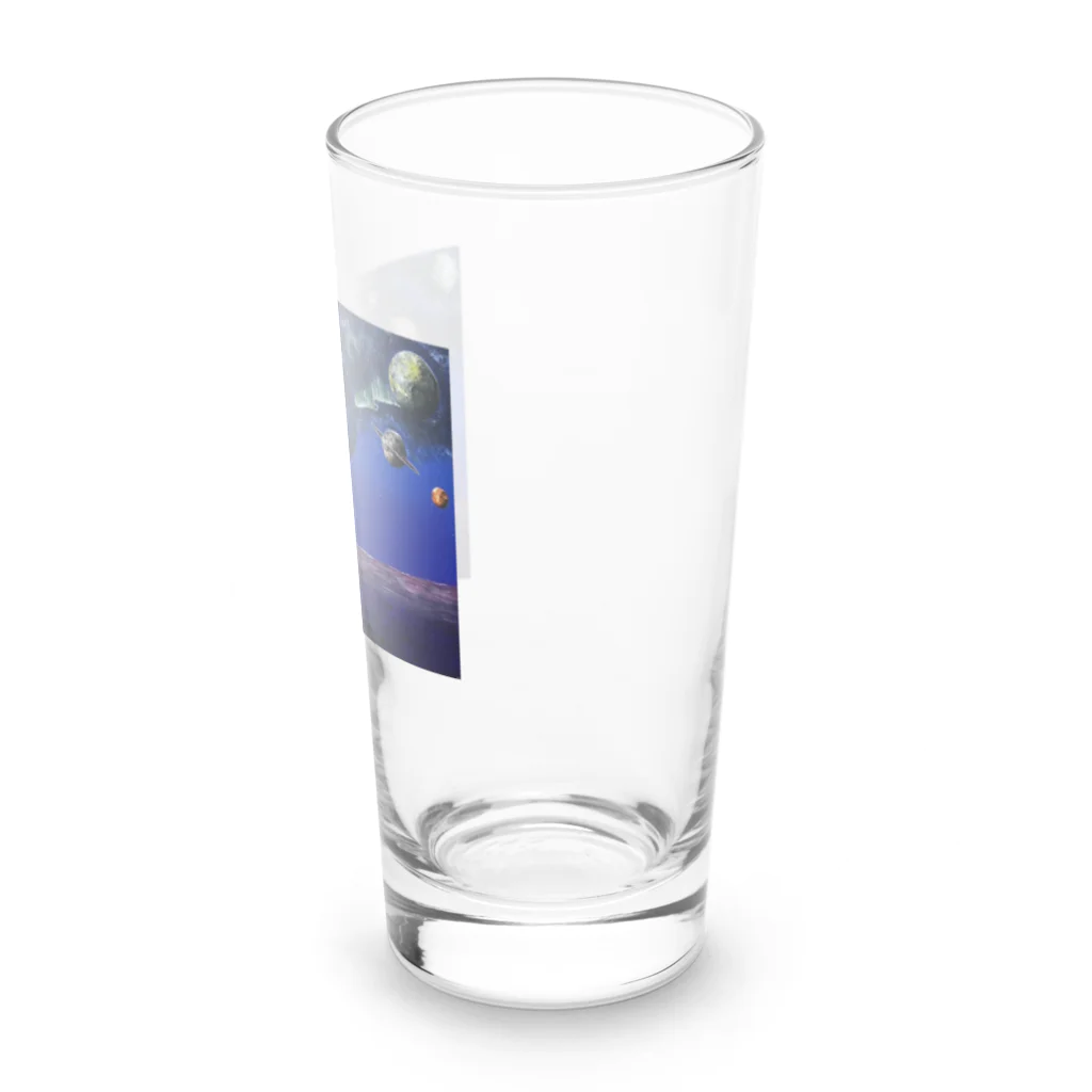 マイティーの展示会場の明来る日 Long Sized Water Glass :right