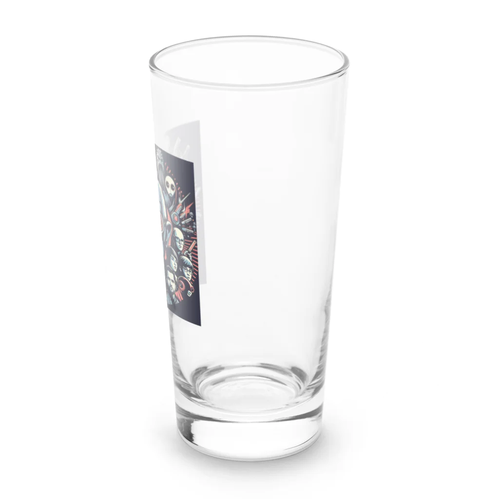 machomacho1の色彩のハーモニー：サイケデリックな交響曲 Long Sized Water Glass :right