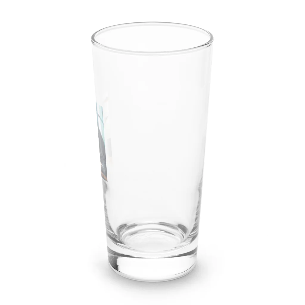 kaz_new9の蒼い瞳の猫ちゃん2 Long Sized Water Glass :right