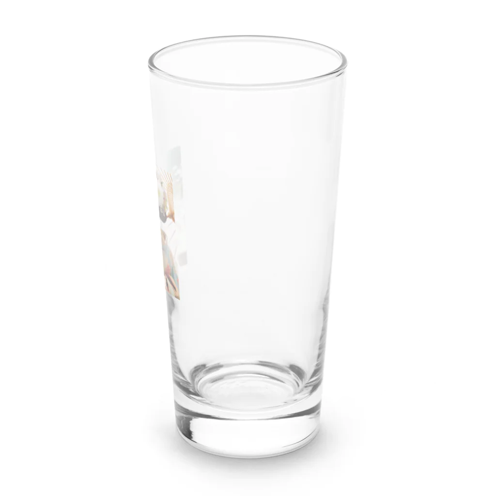 peachlemonの番傘美人 Long Sized Water Glass :right