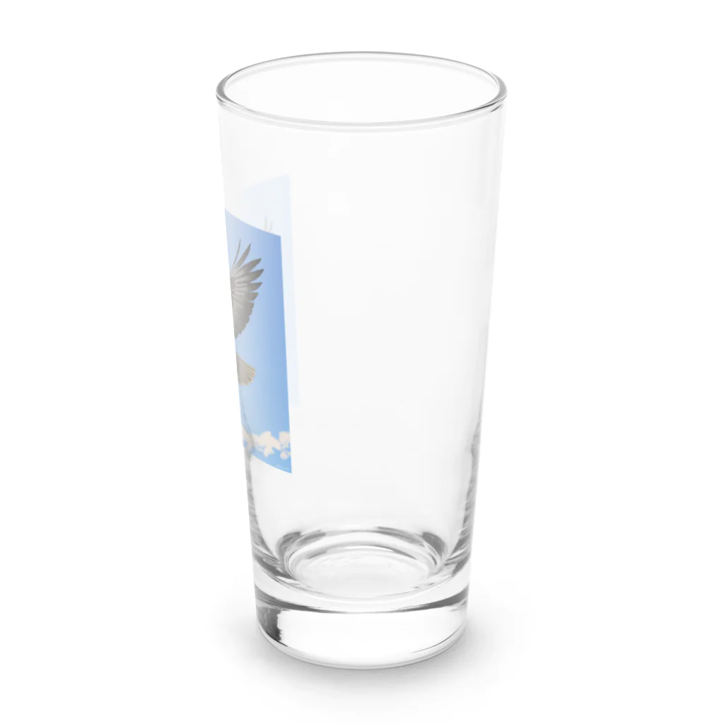 ganeshaのBearpngとサイクリング Long Sized Water Glass :right