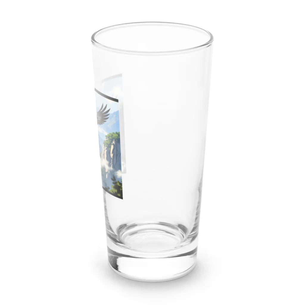 ganeshaのコアラップンでスケートボード体験 Long Sized Water Glass :right