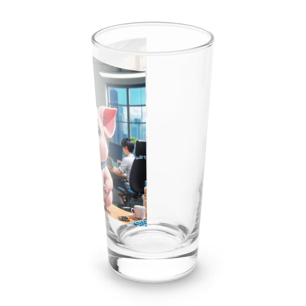 MTHの会社のぷろせすをするみにぶた管理製品開発 Long Sized Water Glass :right