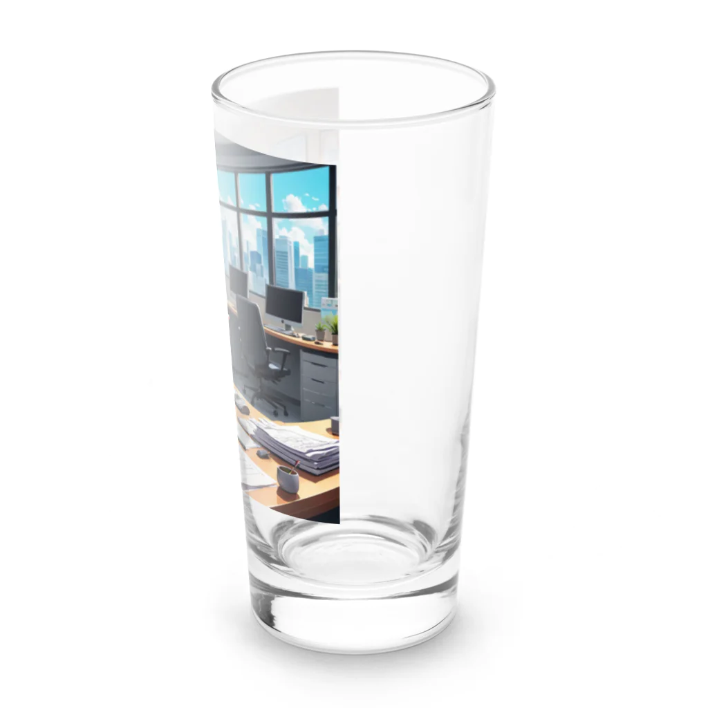 MTHの社内のたすくのすけじゅーりんぐをうみにぶた行 Long Sized Water Glass :right