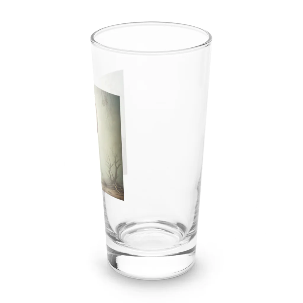 AI妖怪大図鑑のハエたたき妖怪　ボコフラー Long Sized Water Glass :right