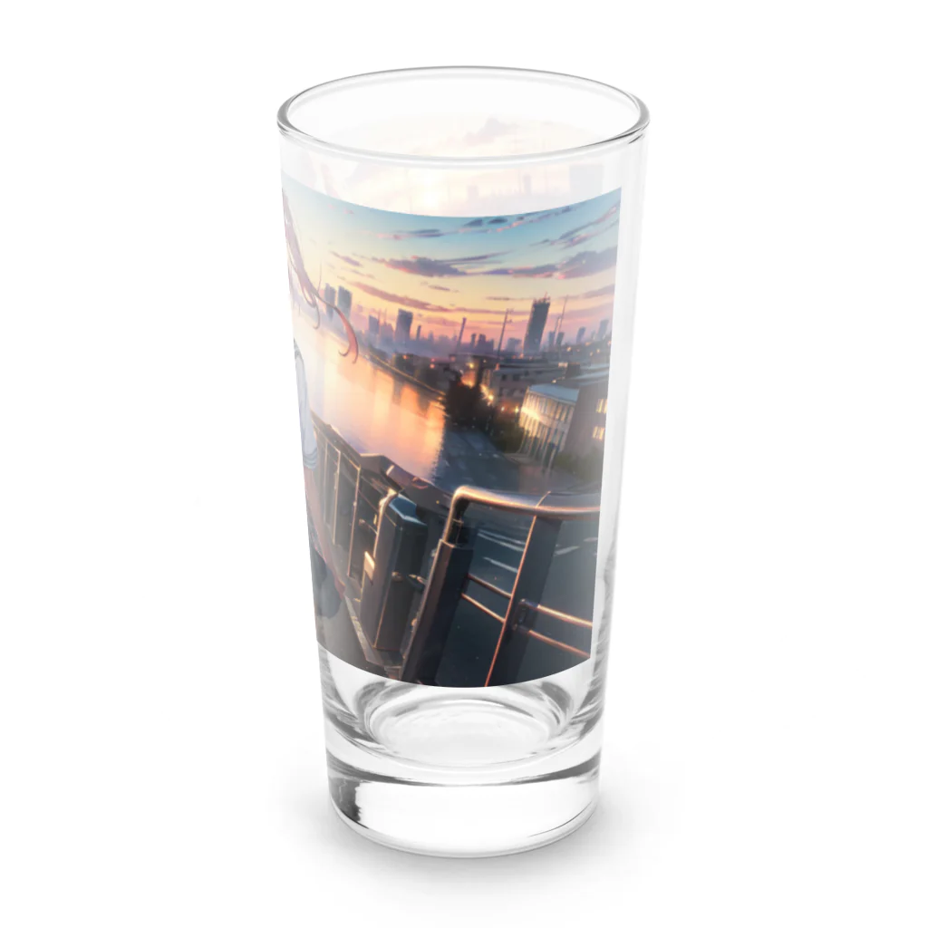 ヴィヴィオの夕焼け Long Sized Water Glass :right