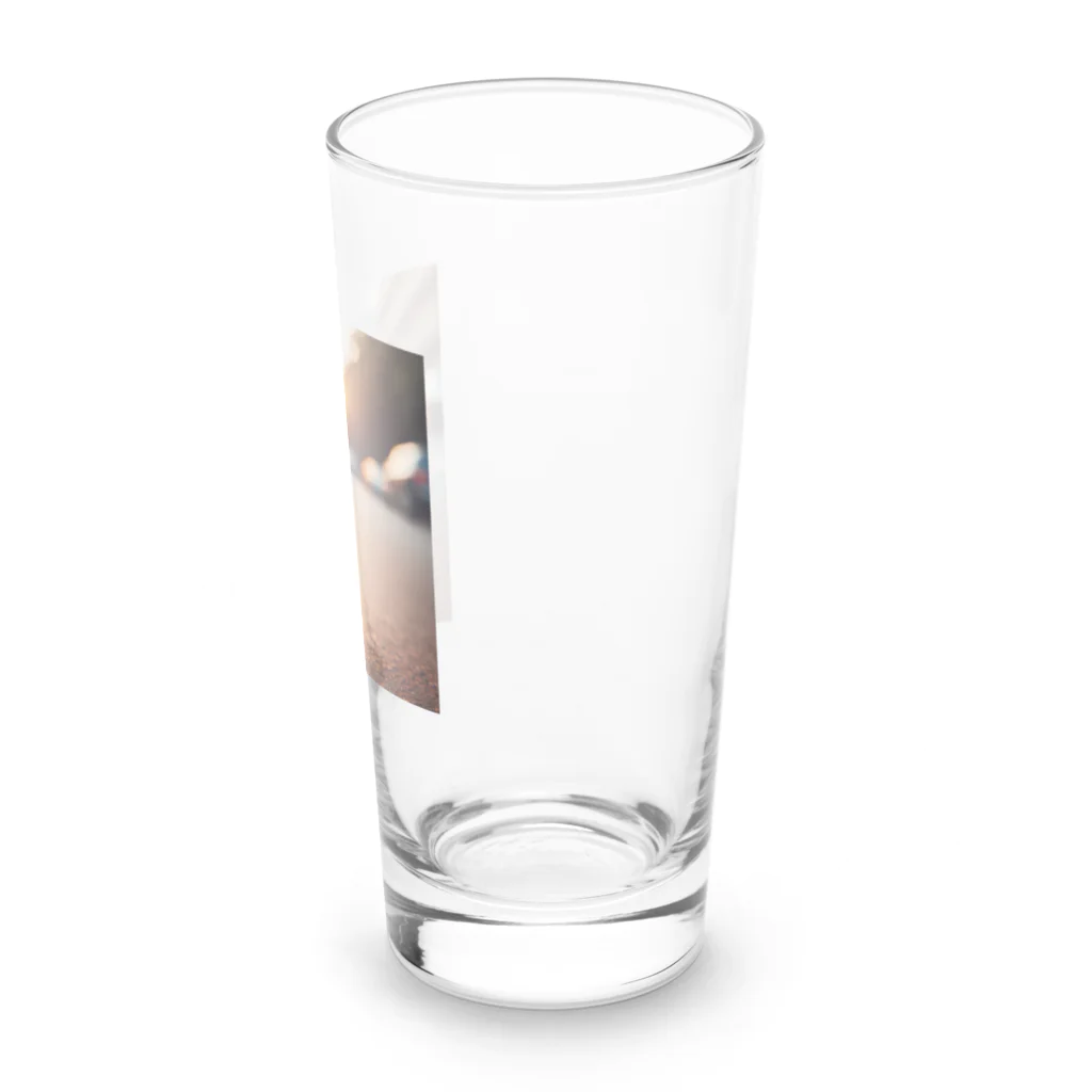 1682HOHETOのおしゃれなパグ2 Long Sized Water Glass :right